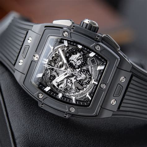 hublot spirit of big bang black magic review|Hublot big bang chronograph.